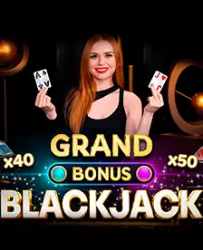 Grand Bonus Blackjack Live-Tisch bei Gizbo
